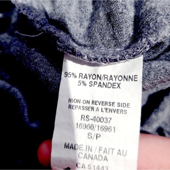 Rebel Sugar- Light Grey Jersey Knit Drawstring Rounded Mini Skirt- Size Small - Picture 2 of 6